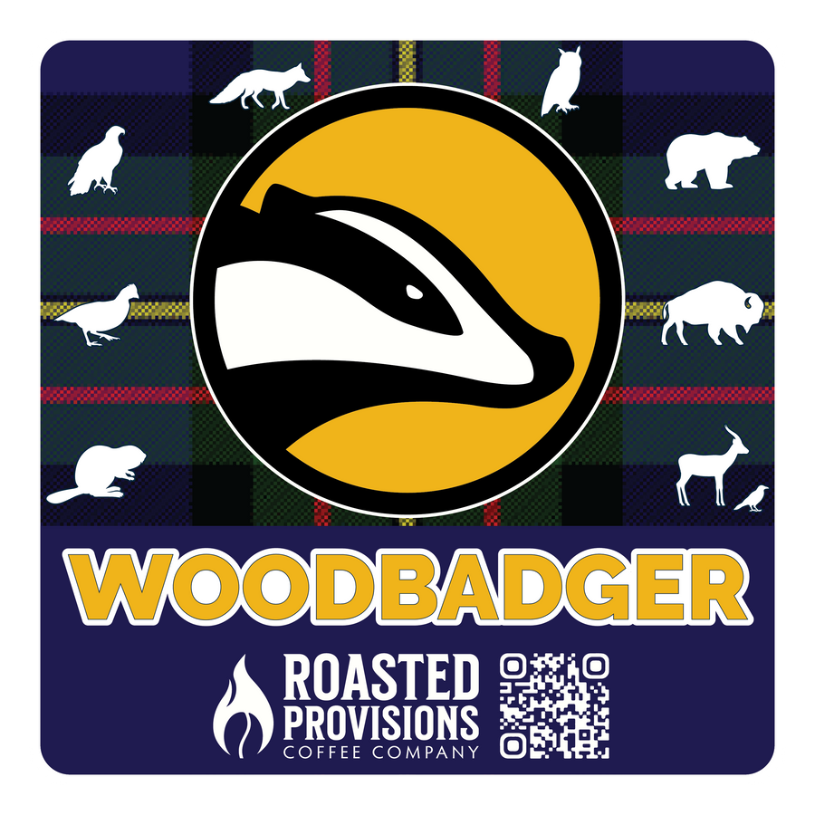Woodbadger Sticker
